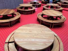 Pierre Chapo Pierre Chapo T21 Sfax Handcrafted Wood Table for Chapo Cr ation - 4351973