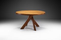 Pierre Chapo Pierre Chapo T21B Dining Table in Solid Elm France 1970s - 3068397