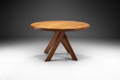 Pierre Chapo Pierre Chapo T21B Dining Table in Solid Elm France 1970s - 3068398