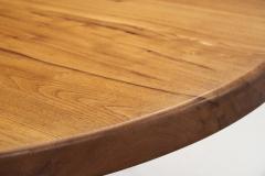Pierre Chapo Pierre Chapo T21B Dining Table in Solid Elm France 1970s - 3068401