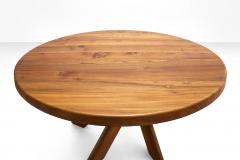 Pierre Chapo Pierre Chapo T21D Dining Table in Solid Elm France 1960s - 727344