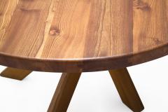 Pierre Chapo Pierre Chapo T21D Dining Table in Solid Elm France 1960s - 727349