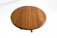 Pierre Chapo Pierre Chapo T21D Dining Table in Solid Elm France 1960s - 727351