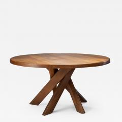 Pierre Chapo Pierre Chapo T21D Sfax Table in Elm France 1960s - 2153978