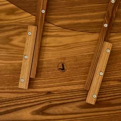 Pierre Chapo Pierre Chapo T22 Bow Handcrafted Modular Low Table in Elm for Chapo Cr ation - 4352253