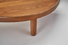 Pierre Chapo Pierre Chapo T22 Elm Coffee Table France 1970s - 3487930