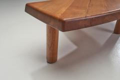 Pierre Chapo Pierre Chapo T22 Elm Coffee Table France 1970s - 3487932