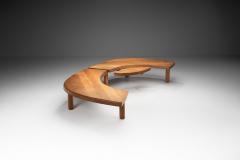 Pierre Chapo Pierre Chapo T22 Elm Coffee Table France 1970s - 4482072