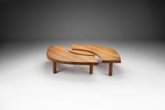 Pierre Chapo Pierre Chapo T22 Elm Coffee Table France 1970s - 4488266