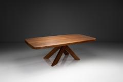 Pierre Chapo Pierre Chapo T35D Large Elm Dining Table with Bundled Base France 1973 - 4514212