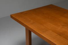 Pierre Chapo Pierre Chapo dining set with T01D table and S24 chairs in solid elm 1960s - 1939184