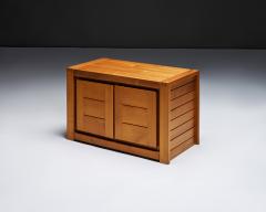 Pierre Chapo Pine Cabinet by Pierre Chapo for Maison Regain France c 1970 - 4574941