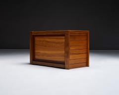 Pierre Chapo Pine Cabinet by Pierre Chapo for Maison Regain France c 1970 - 4574942