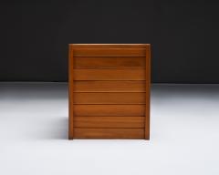 Pierre Chapo Pine Cabinet by Pierre Chapo for Maison Regain France c 1970 - 4574943