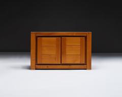 Pierre Chapo Pine Cabinet by Pierre Chapo for Maison Regain France c 1970 - 4574947