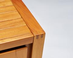 Pierre Chapo Pine Cabinet by Pierre Chapo for Maison Regain France c 1970 - 4574950