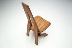 Pierre Chapo Rare Pierre Chapo S42 Chairs in Elm France 1970s - 2230310