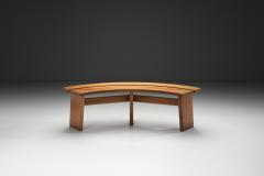 Pierre Chapo S 38 A Elm Wood Bench by Pierre Chapo France 1970s - 4604436
