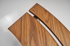 Pierre Chapo S 38 A Elm Wood Bench by Pierre Chapo France 1970s - 4604442