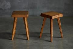 Pierre Chapo S01 Stools by Pierre Chapo France 1970s - 3661544