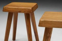 Pierre Chapo S01 Stools by Pierre Chapo France 1970s - 3661552