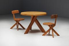 Pierre Chapo S34 Dining Chairs by Pierre Chapo France 1970s - 4506328