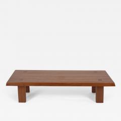 Pierre Chapo SOLID ELM WOOD T08 COFFEE TABLE by Pierre Chapo 1963  - 2896200