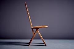 Pierre Chapo Set of 6 Pierre Chapo S45 Chairs in Elm Wood - 4146543