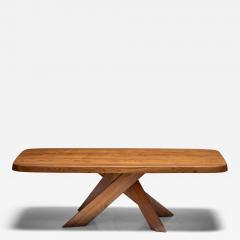 Pierre Chapo T35 Dining Table by Pierre Chapo France 1970s - 4574658