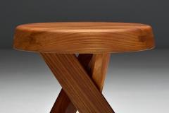 Pierre Chapo Tripod Stool by Pierre Chapo France 1970s - 4586483
