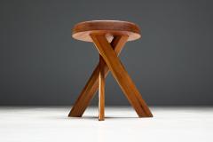 Pierre Chapo Tripod Stool by Pierre Chapo France 1970s - 4586490