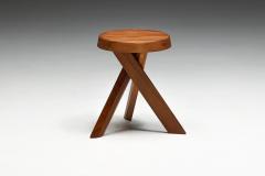 Pierre Chapo Tripod Stool by Pierre Chapo France 1970s - 4586492