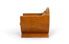 Pierre Chareau French Art Deco Ash Club Chairs - 2792214