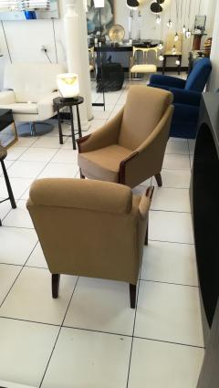 Pierre Chareau Pair of Art Deco Armchairs in the style of Pierre Chareau circa 1930 - 1137985