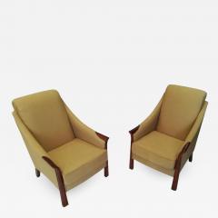 Pierre Chareau Pair of Art Deco Armchairs in the style of Pierre Chareau circa 1930 - 1138186