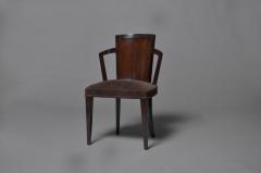 Pierre Chareau Pair of Fine French Art Deco Chairs by Pierre Chareau - 369064