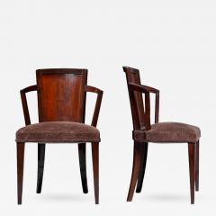 Pierre Chareau Pair of Fine French Art Deco Chairs by Pierre Chareau - 370181