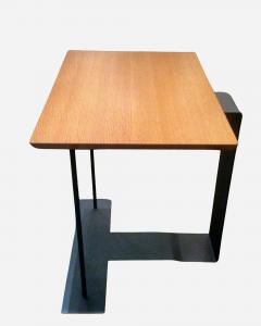Pierre Chareau Two T 1927 end tables by P Chareau Ed Ecart International France circa 2000 - 4194244