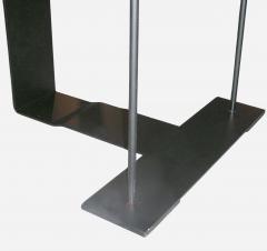Pierre Chareau Two T 1927 end tables by P Chareau Ed Ecart International France circa 2000 - 4194248