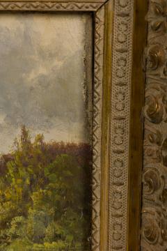 Pierre Ernest Ballue French 19 20th Century oil on canvas of a summer landscape by Pierre Ernest Ba - 4654582