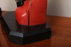 Pierre Ernest Bouret Beautiful Pair of Art Deco Cubist Bookends by Bouret - 1543821