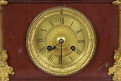 Pierre Eug ne Emile H bert Thetis Bronze Sculpture Mantel Clock Pierre Emile H bert Georges Servant - 727721