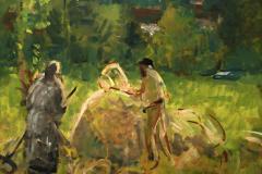 Pierre Eugene Montezin Les Foins - 4118197