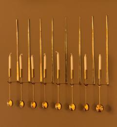 Pierre Forssell Candle Sconces by Pierre Forsell 1960s - 4267981