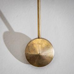 Pierre Forssell Set of Four Brass Wall Candle Holders Mod 607 by Pierre Forssell for Skultuna - 4681353