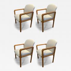 Pierre Gautier Delaye Gauthier Delaye attributed set of 4 ash tree chairs - 2769817