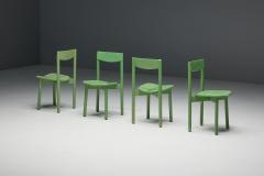 Pierre Gautier Delaye Green Coffee Bean Dining Chairs by Pierre Gautier Delaye France 1965 - 4286147