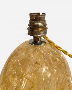 Pierre Giraudon Fractal resin lamp base by Pierre Giraudon Atelier Giraudon France circa 1970 - 4362535