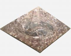 Pierre Giraudon Large sphere in fractal resin by Pierre Giraudon Paris France circa 1965 - 4251555