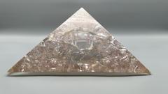 Pierre Giraudon Large sphere in fractal resin by Pierre Giraudon Paris France circa 1965 - 4251557